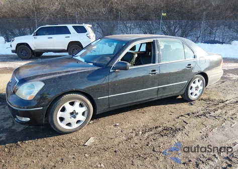 2003 Lexus Ls 430 from USA, damaged, VIN JTHBN30F830113665